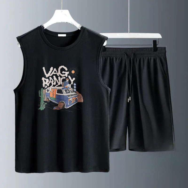 Summer Youth Clothing - Ensembles de débardeurs pour hommes Été