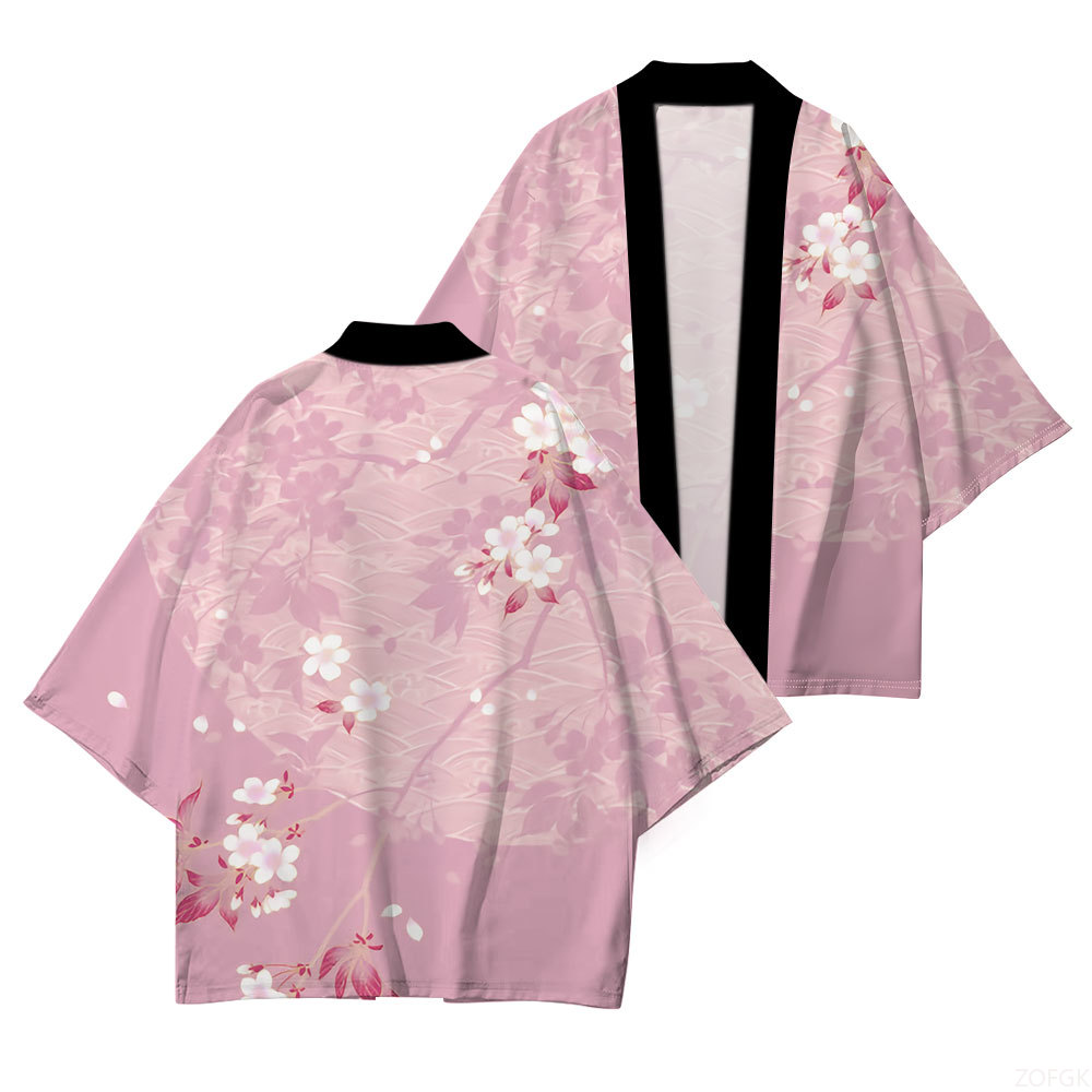 Quality Summer Clothing - Robe traditionnelle japonaise Kimono japonais imprimé