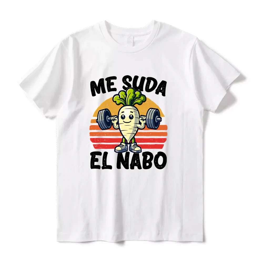 Summer Clothing In Spanish - Me Suda El Nabo T-shirt imprimé