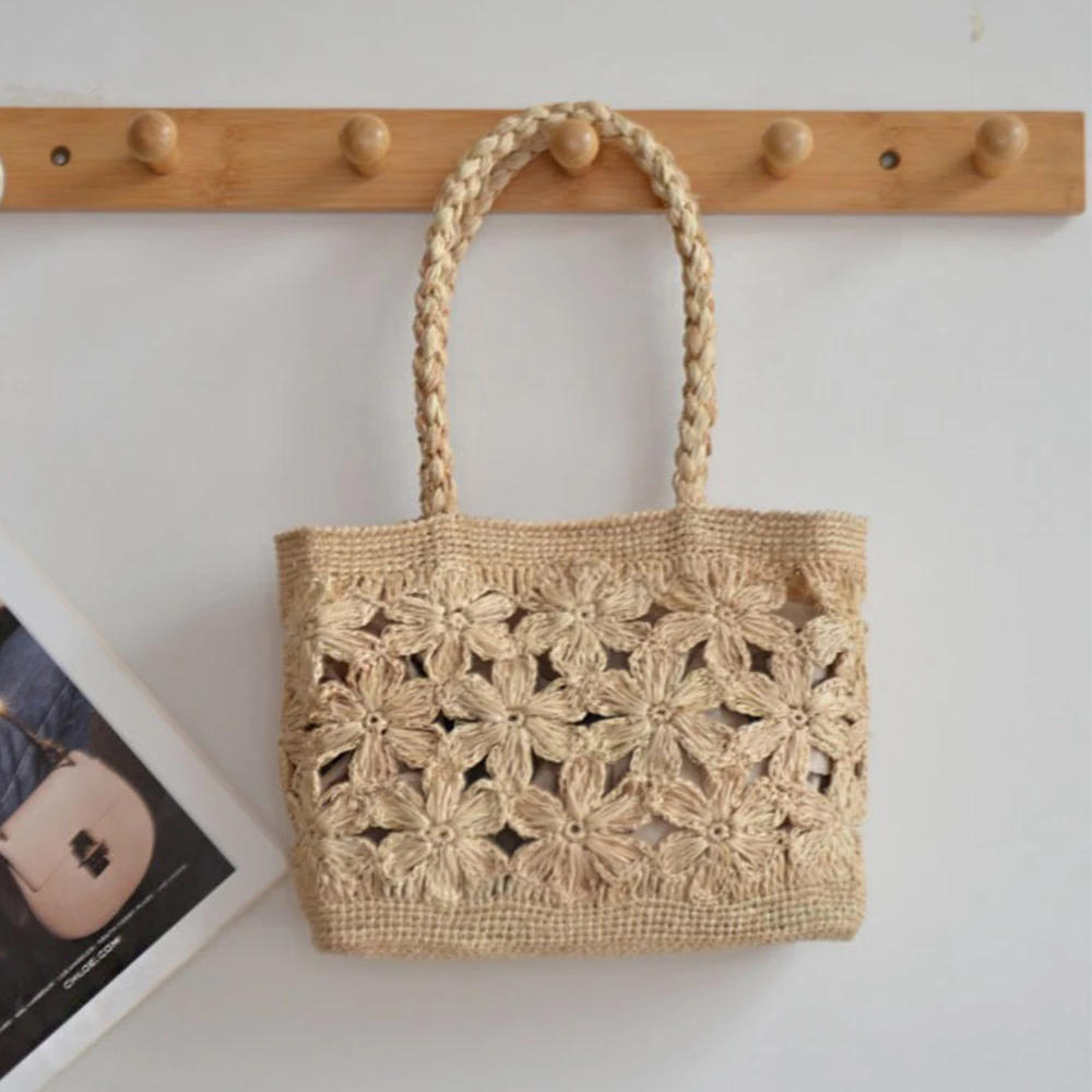 Beach Bag Straw - Sac à main bohème en paille