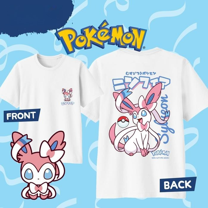 Summer Clothing Men 2025 - 2025 été Pokémon Anime SYLVEON 100%
