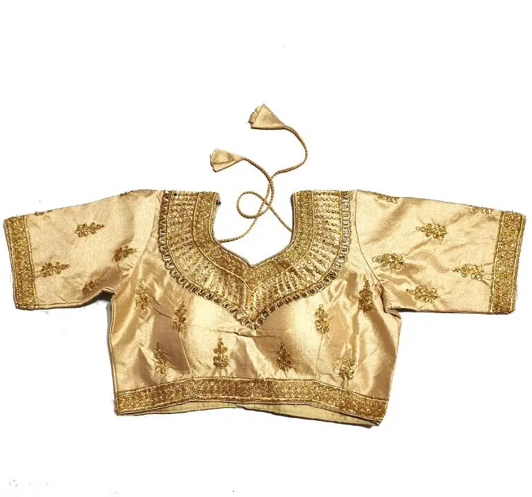 Summer Clothing India - Haut Sari indien traditionnel pour femmes,