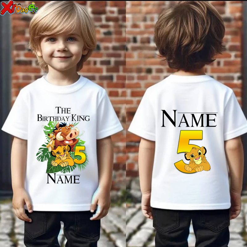 Summer Clothing Names - Anniversaire garçon chemises 5ème enfants correspondant