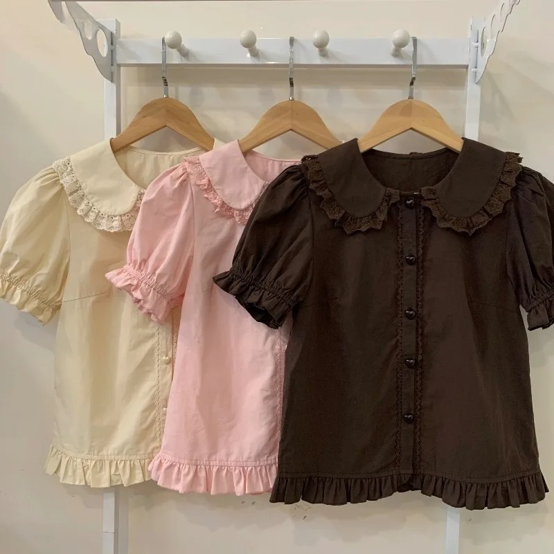 Summer Clothing Japan - Chemises d'été japonaises Kawaii Lolita pour