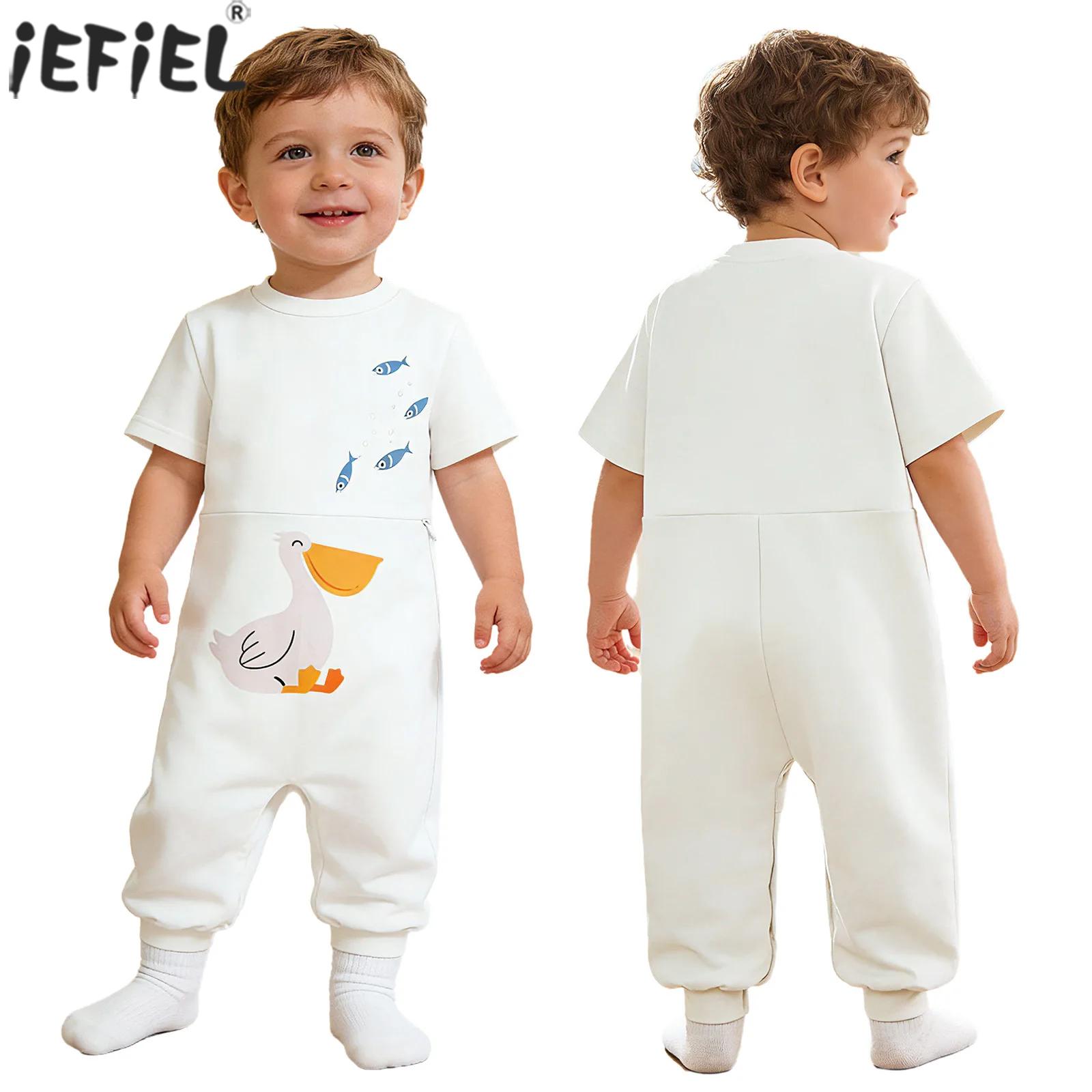 Summer Clothing Boys - Combinaison adaptative à manches courtes avec