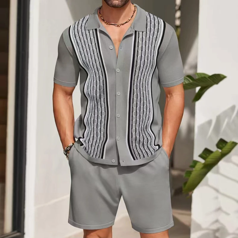 Quality Summer Clothing - Ensemble deux pièces d'été pour homme