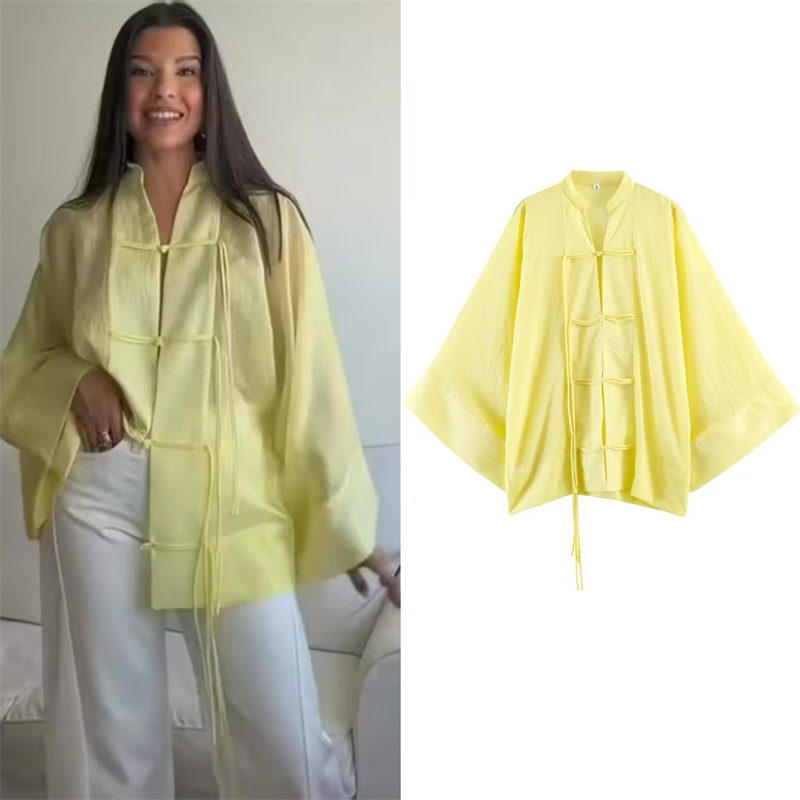 Yellow Summer Clothing - Chemisier Femme Été 2026 Nouvelle Collection