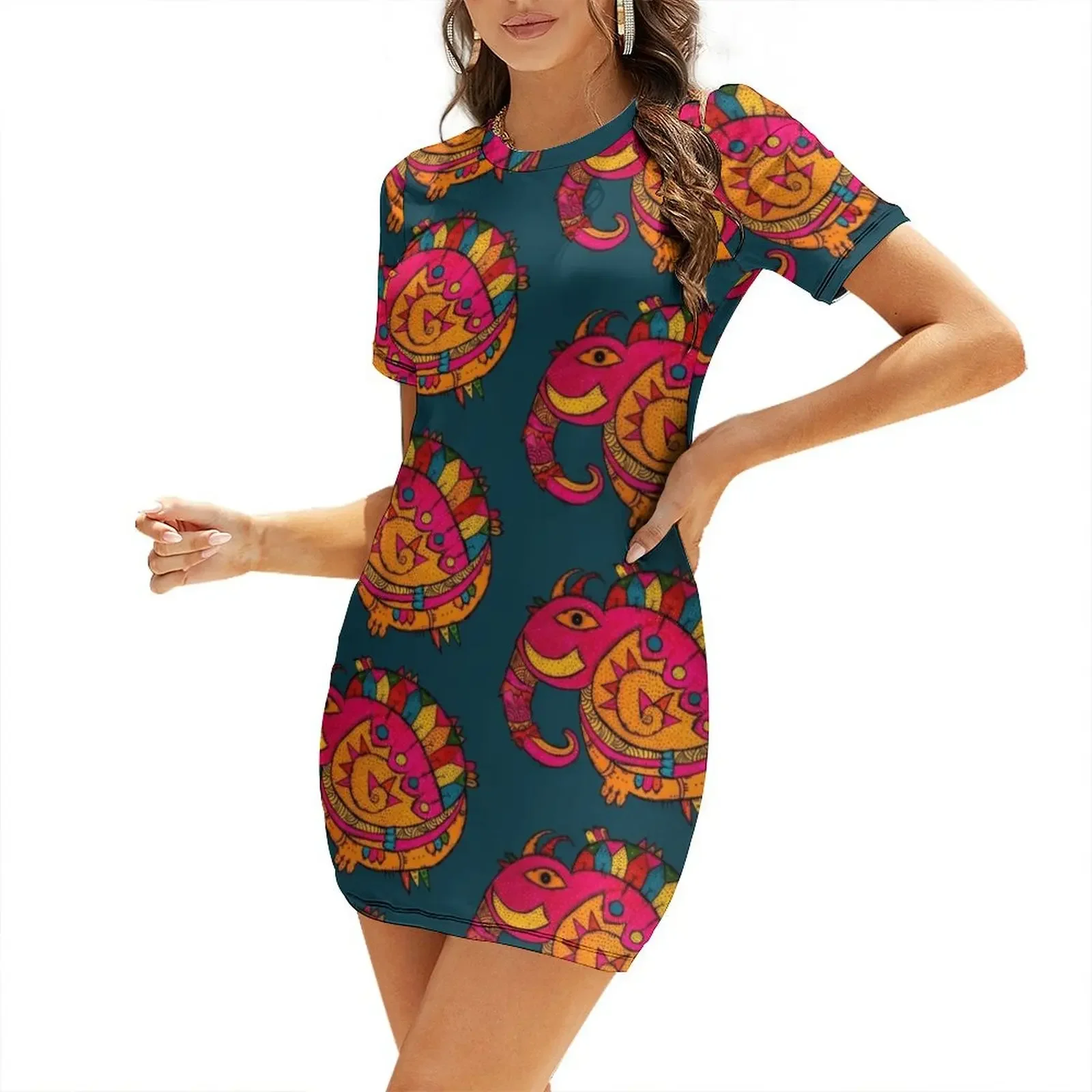Summer Clothing India - Éléphant dans la belle Inde par