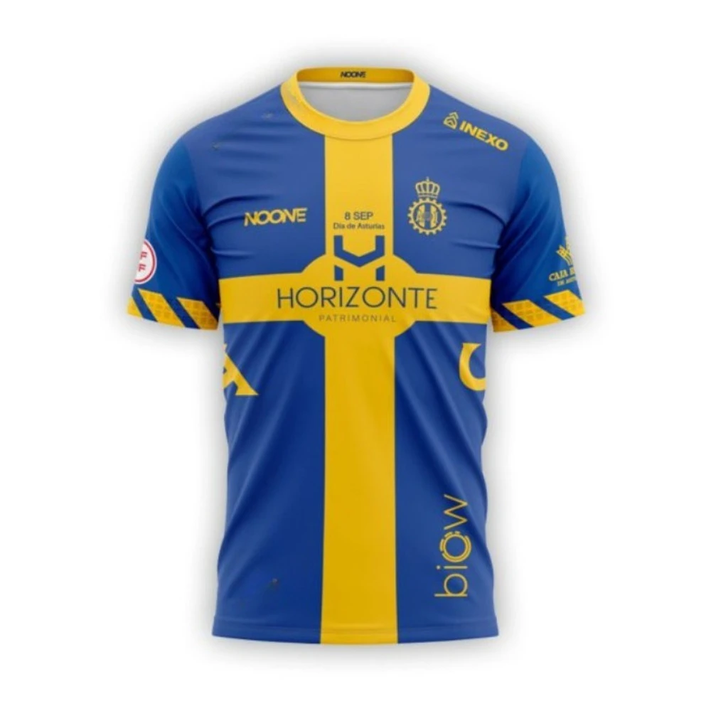 Yellow Summer Clothing - Maillots de football bleus et jaunes