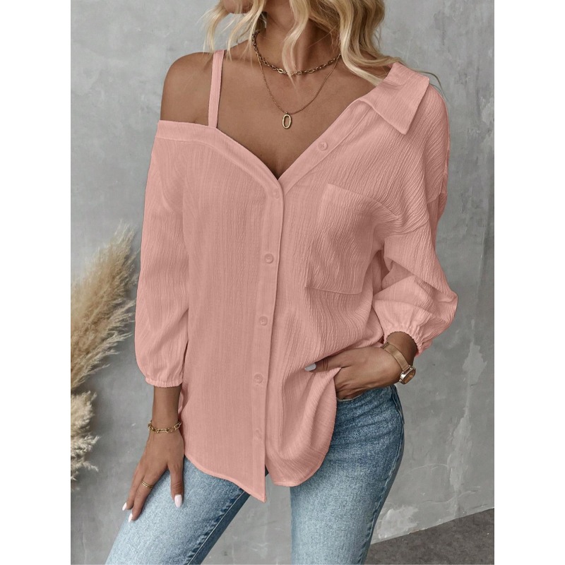 Off Shoulder Blouse - Grande taille 1XL-5XL femmes Blouses haut