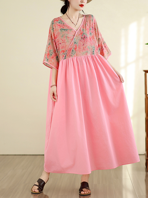 Summer Clothing New Look - Robe longue d'été en coton et