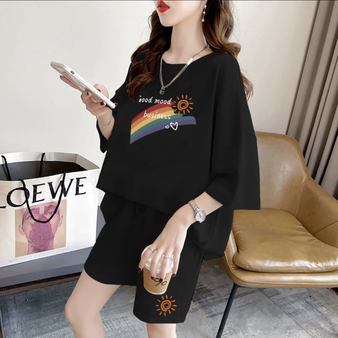 Summer Clothing For Women - Ensemble de shorts d'été pour femmes,