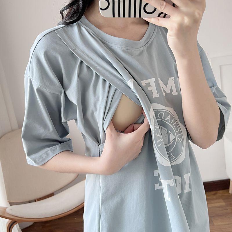 Robe d'allaitement longue pour - Summer Clothing For Women avis et prix