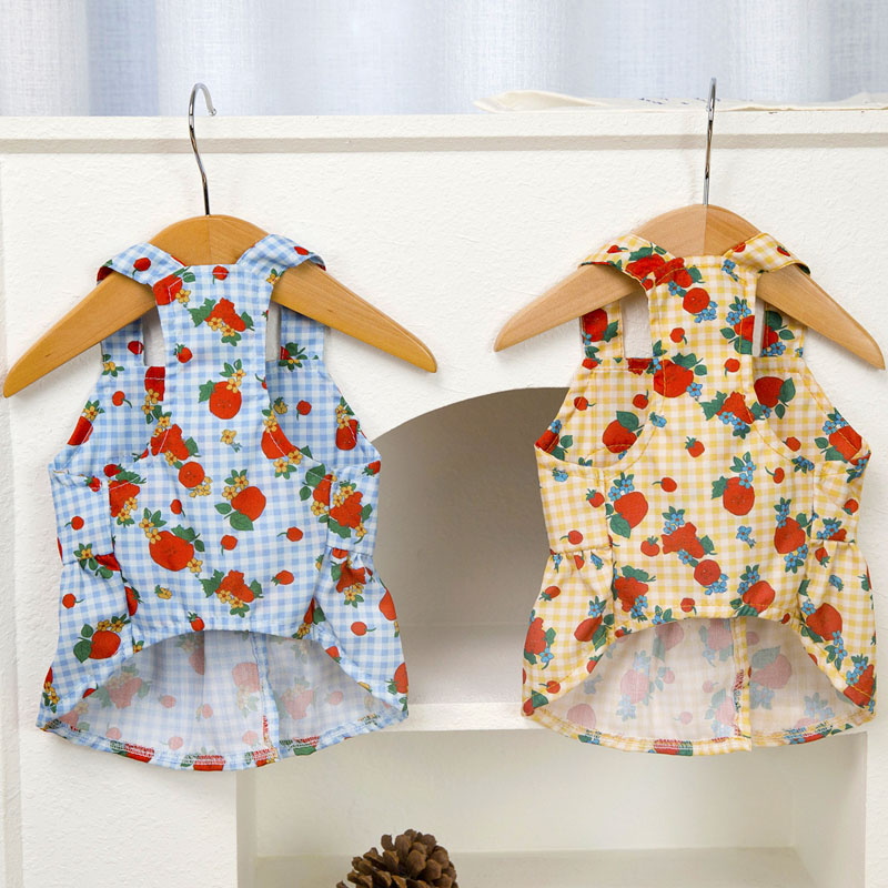 Vêtements d'été pour chiens, r - Yellow Summer Clothing avis et prix