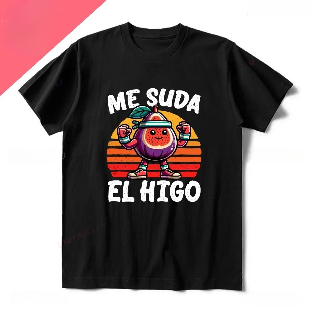 Me Suda El Nabo T-shirt imprim - Summer Clothing In Spanish avis et prix