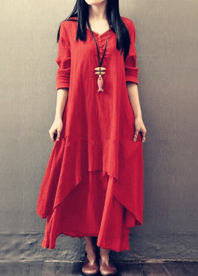Robe Maxi à Manches sulfpour F - Summer Clothing India avis et prix