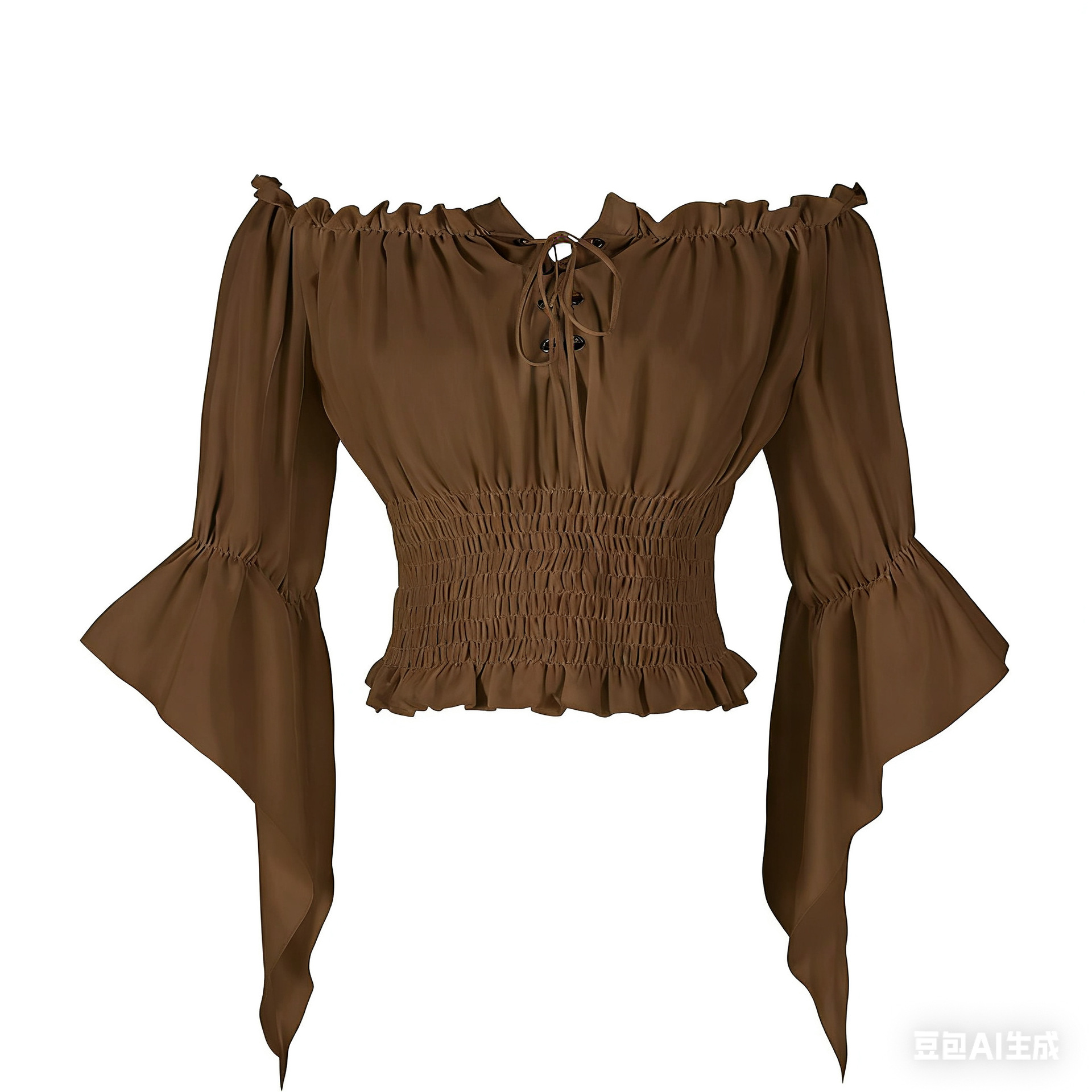 Blouse Vintage Femme Style Ari - Off Shoulder Blouse avis et prix