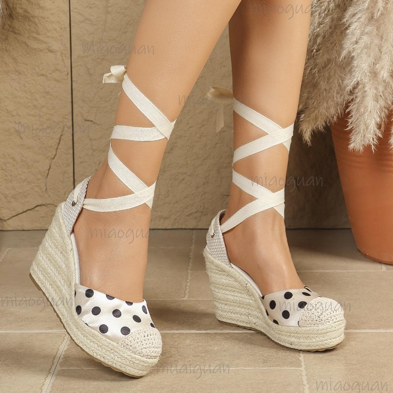 Nouvelles sandales compensées  - Espadrille Sandal Women avis et prix