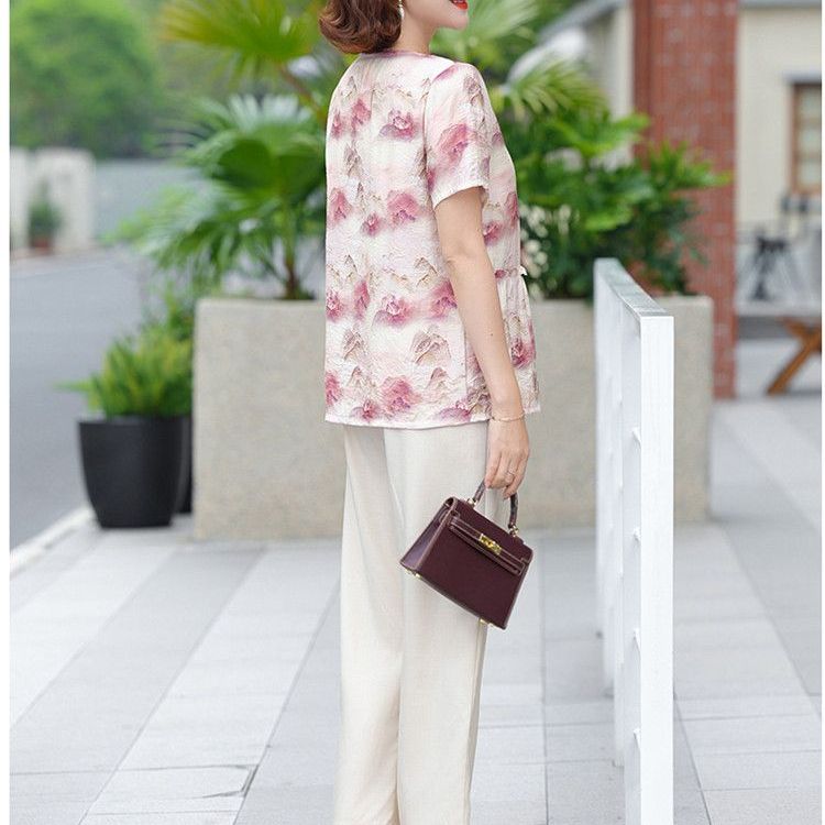 Haut en mousseline à manches c - Summer Clothing Over 60 avis et prix