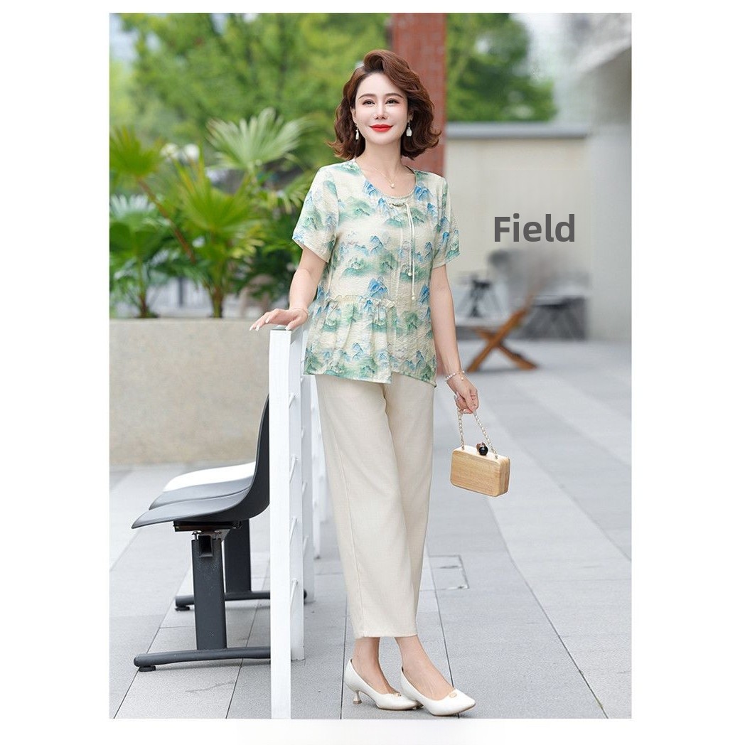 Haut en mousseline à manches c - Summer Clothing Over 60 avis et prix