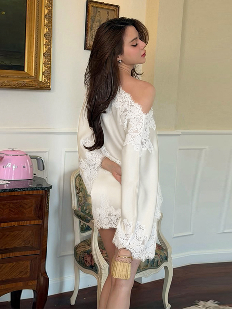 Ensemble élégant pour femmes e - Off Shoulder Blouse avis et prix