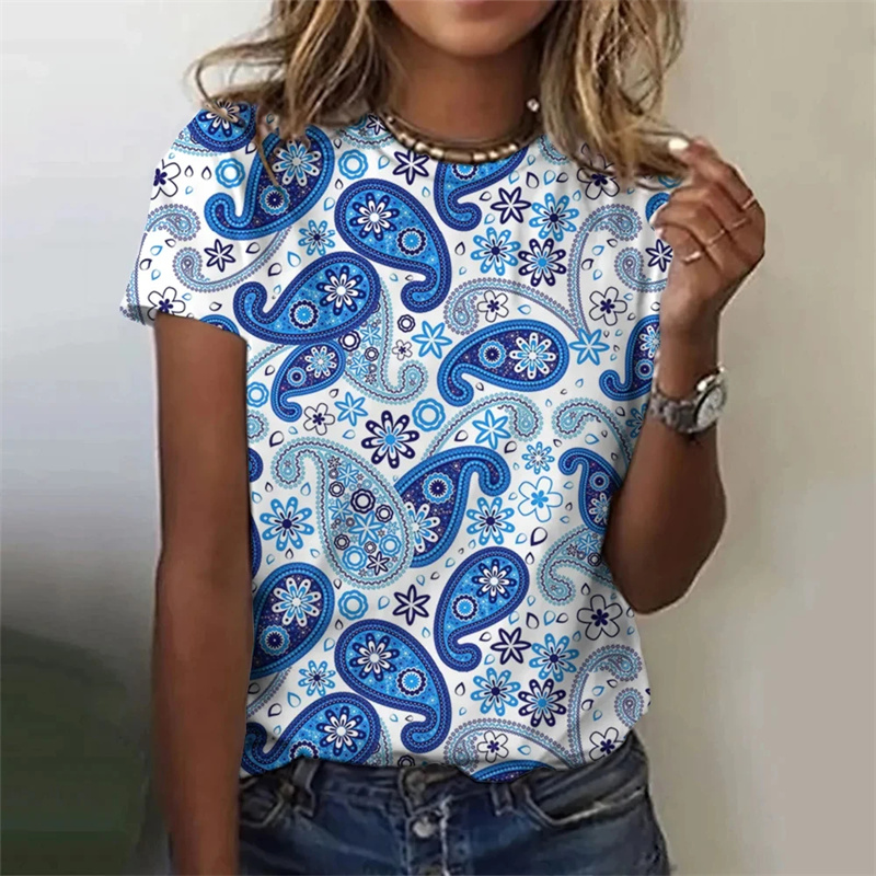 Harajuku-T-shirt imprimé 3D po - Summer Clothing India avis et prix