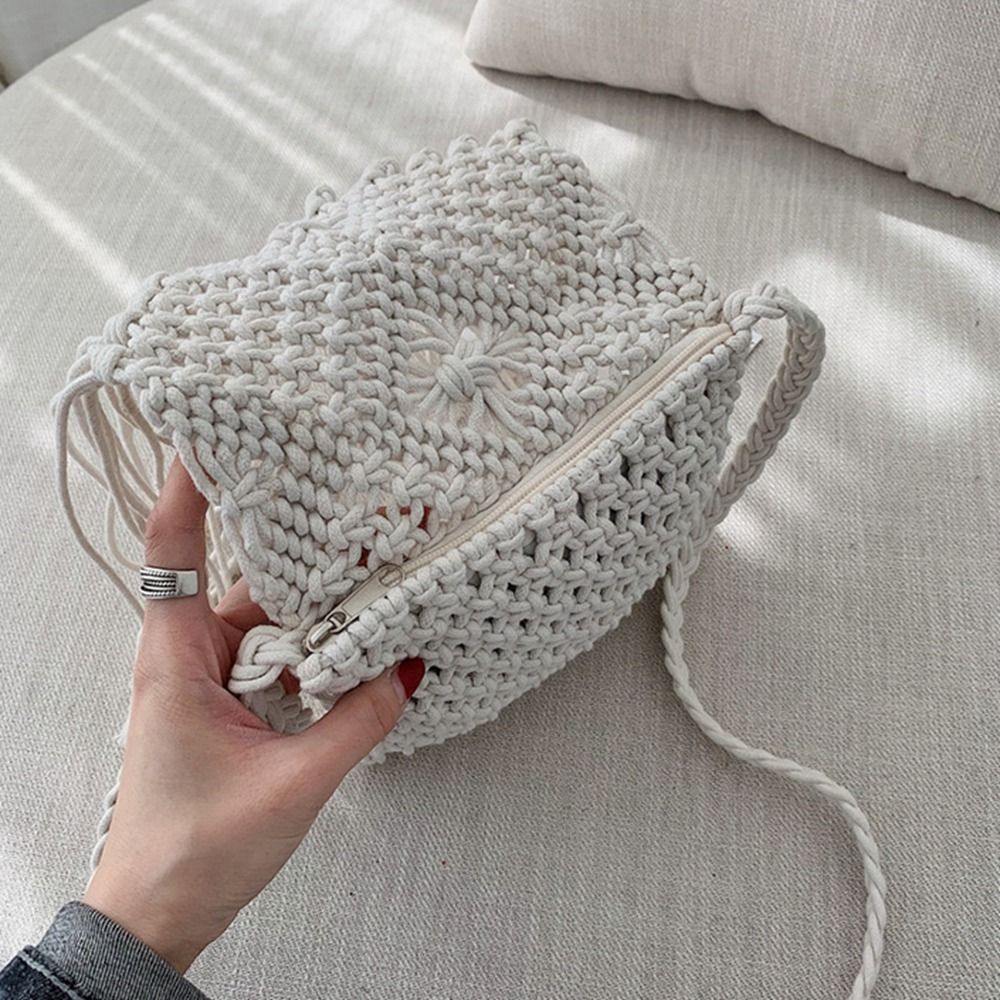 Sac en paille tressé style eth - Beach Bag Straw avis et prix