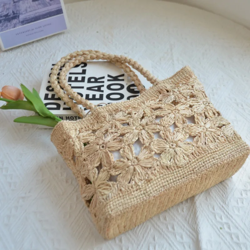 Sac à main bohème en paille à  - Beach Bag Straw avis et prix