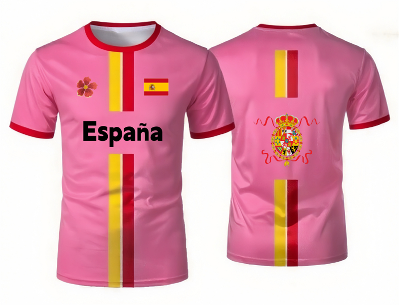 T-shirt de football espagnol 2 - Summer Clothing In Spanish avis et prix