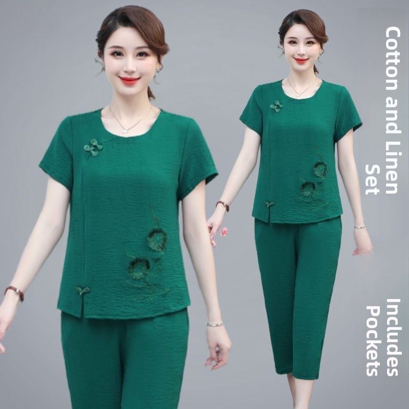 Ensemble deux pièces d'été en  - Summer Clothing Over 60 avis et prix