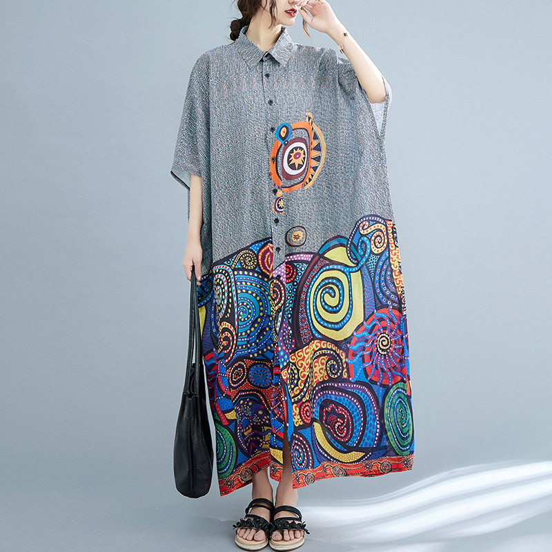 Robe chemise style bohème pour - Summer Clothing India avis et prix