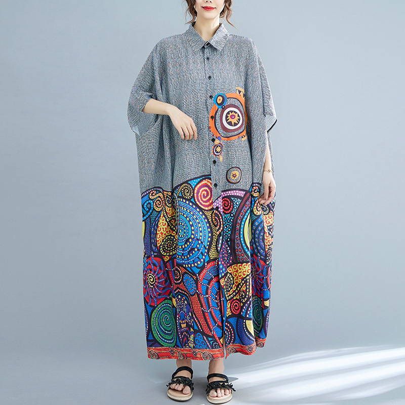 Robe chemise style bohème pour - Summer Clothing India avis et prix
