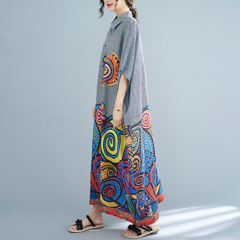 Robe chemise style bohème pour - Summer Clothing India avis et prix