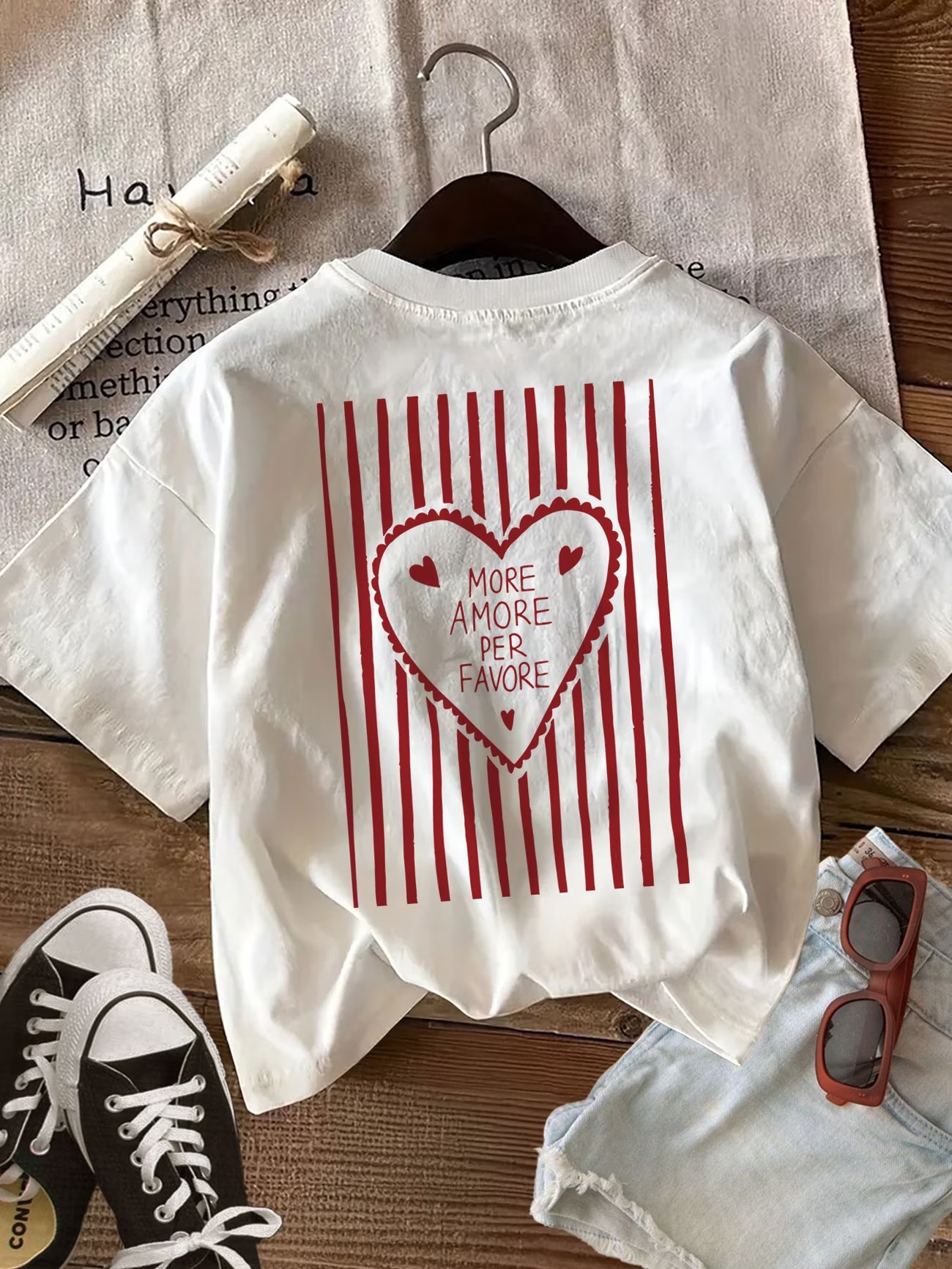 T-shirt pour femme « More Amor - Summer Clothing In Spanish avis et prix