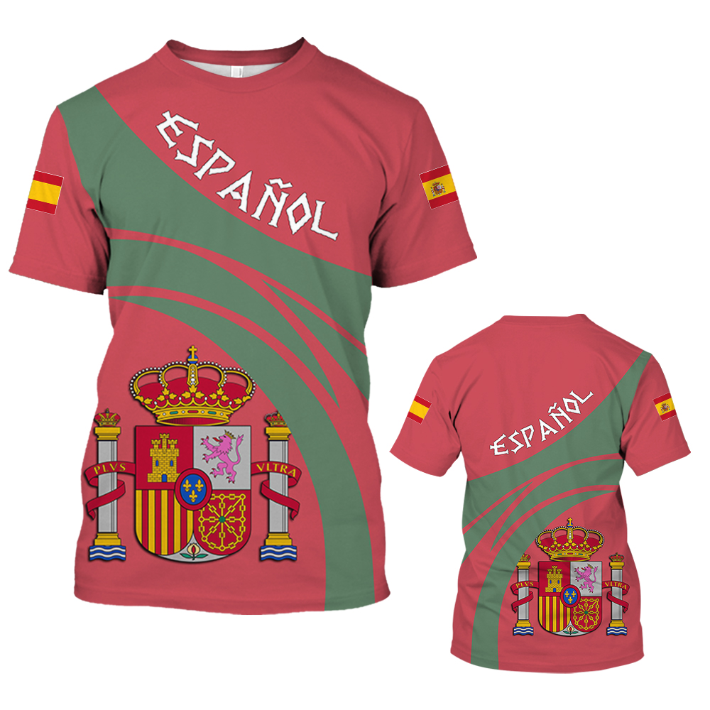 T-shirt Vintage Espagne 2026 a - Summer Clothing In Spanish avis et prix