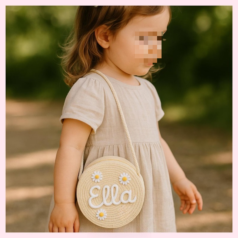 Sac en paille fait main person - Beach Bag Straw avis et prix