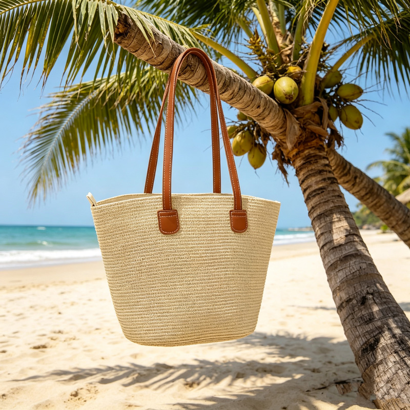 CLAREGQI Sac fourre-tout en pa - Beach Bag Straw avis et prix