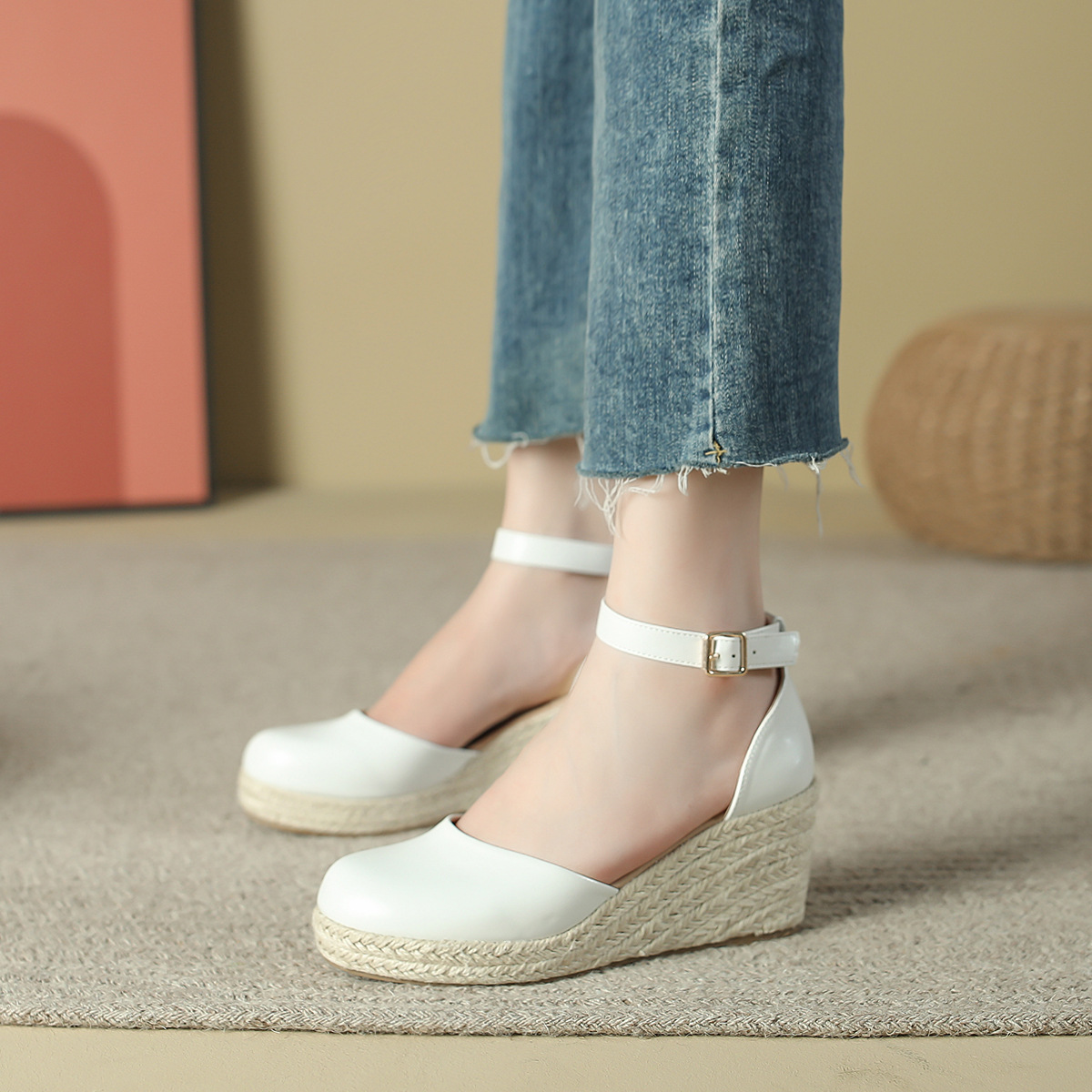Sandales compensées espadrille - Espadrille Sandal Women avis et prix