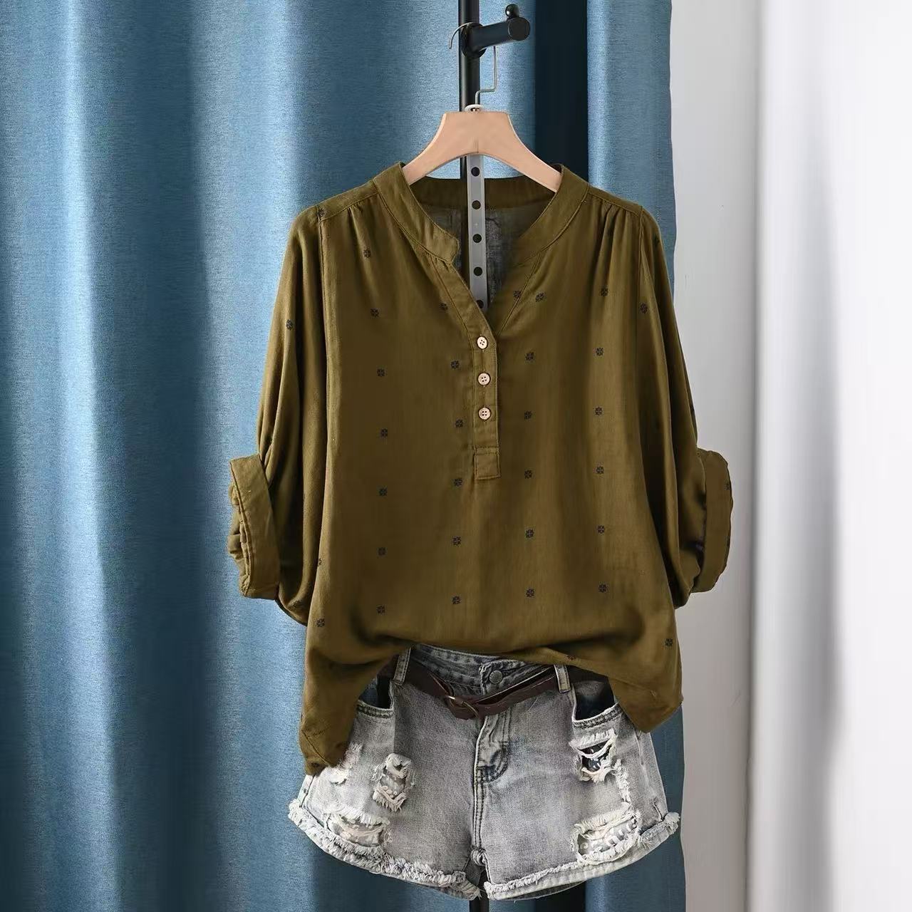 Chemisier femme 2026 en coton  - Summer Clothing Japan avis et prix
