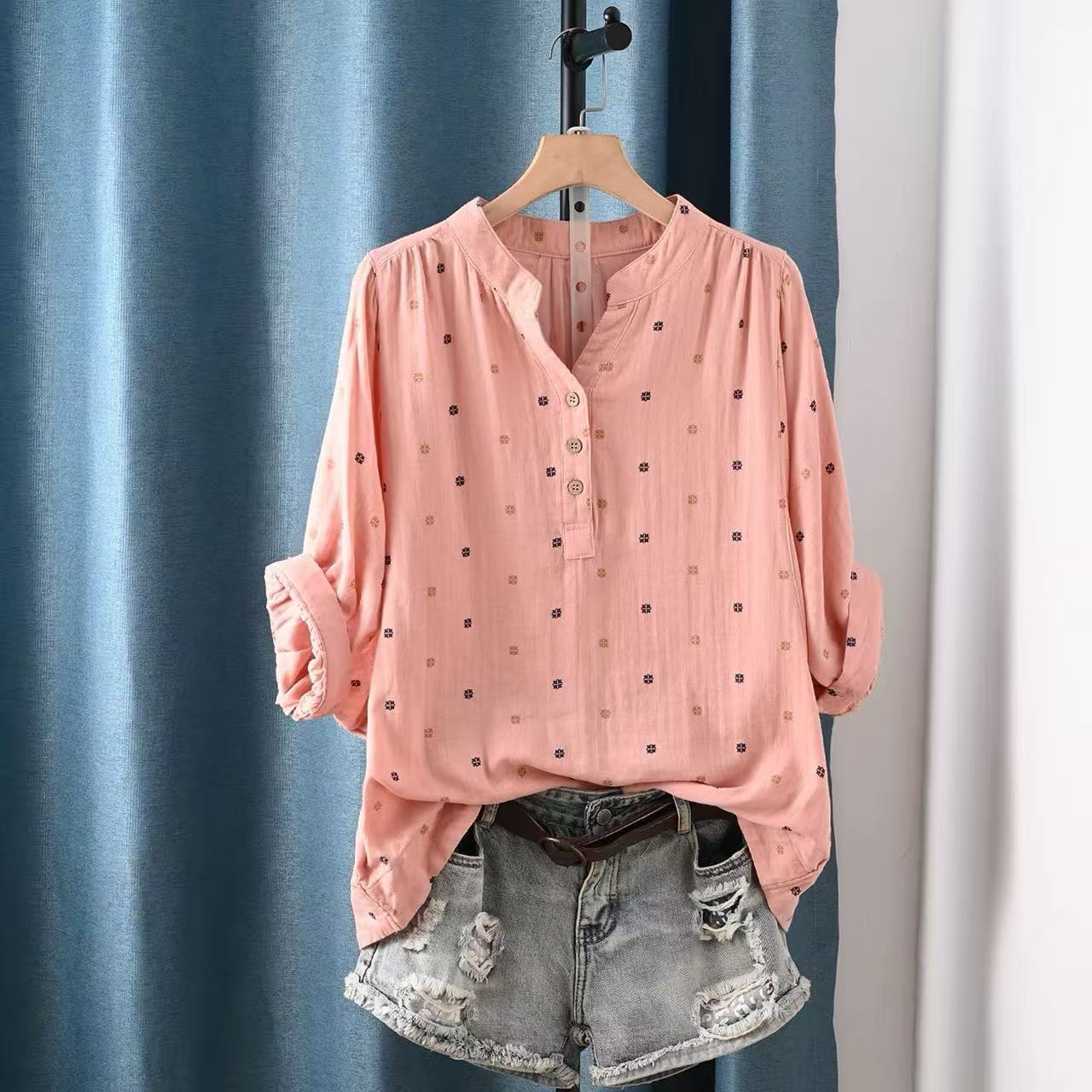 Chemisier femme 2026 en coton  - Summer Clothing Japan avis et prix