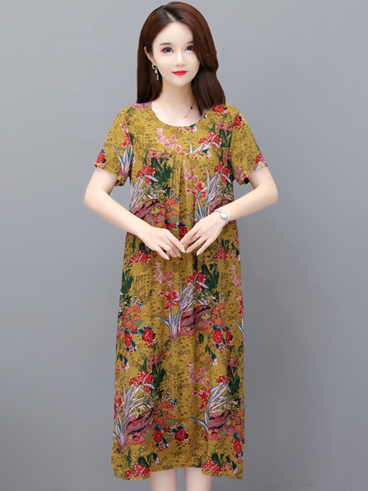 Nouvelle Robe Longue d'Été Gra - Summer Clothing Over 60 avis et prix