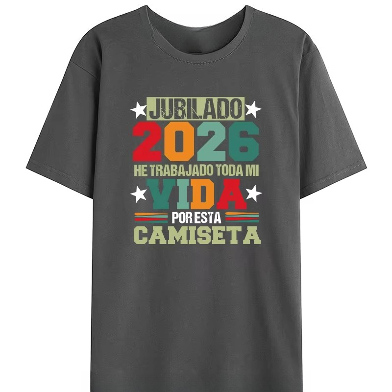 T-shirt vintage « Jubilado Pap - Summer Clothing In Spanish avis et prix