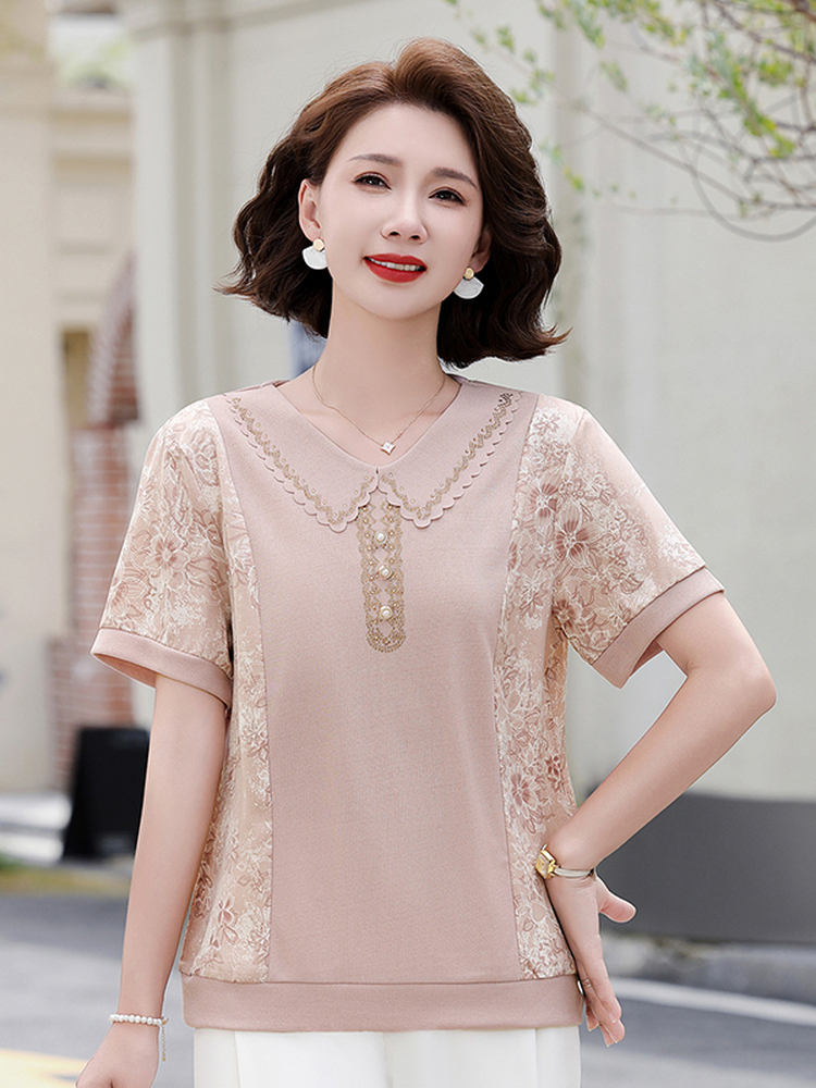 T-shirt tricoté d'été tendance - Summer Clothing Over 60 avis et prix