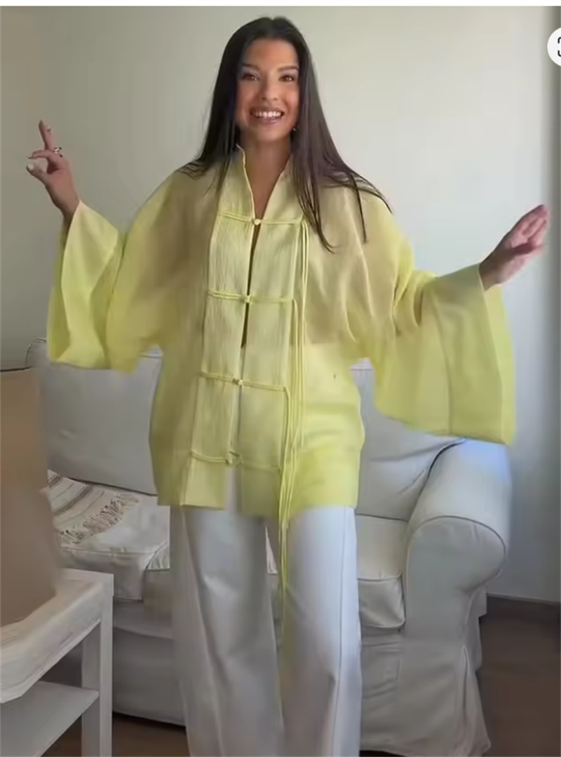 Chemisier Femme Été 2026 Nouve - Yellow Summer Clothing avis et prix