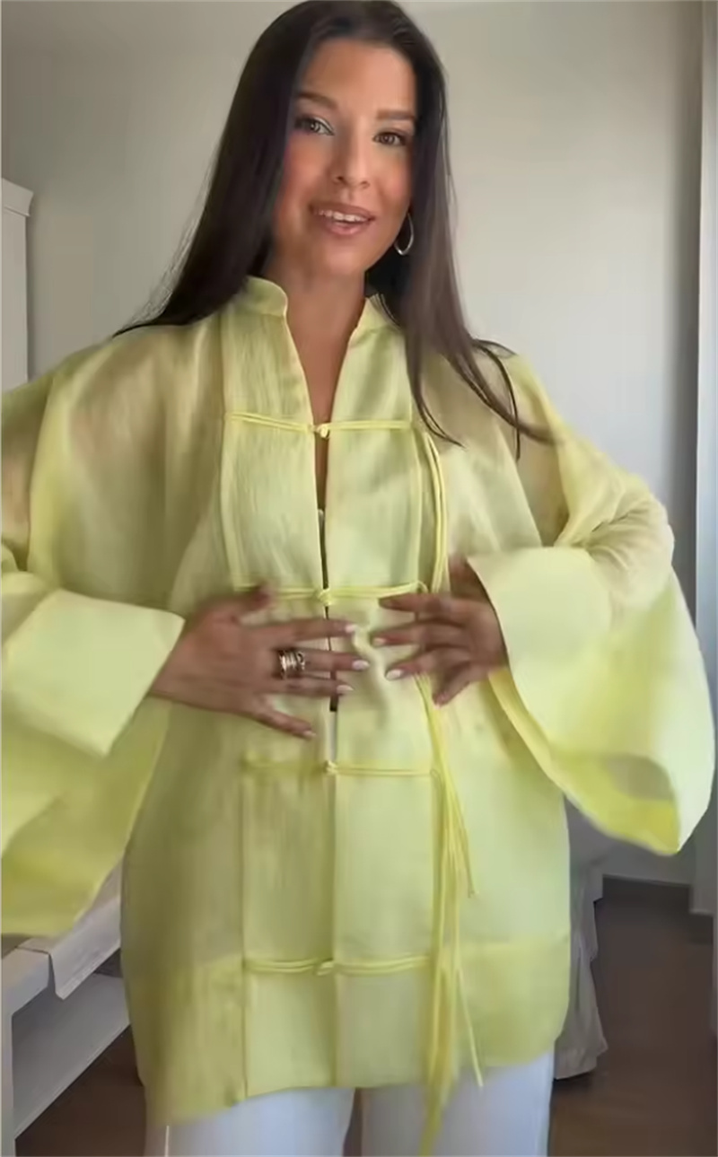 Chemisier Femme Été 2026 Nouve - Yellow Summer Clothing avis et prix