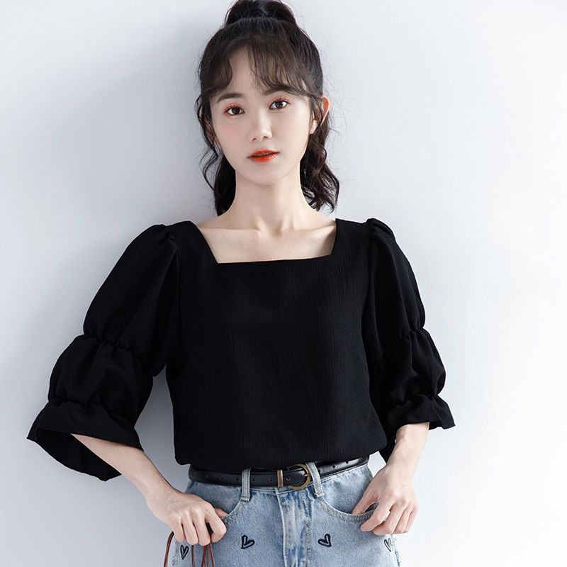 Nouvelle Blouse Coréenne Pliss - Summer Youth Clothing avis et prix