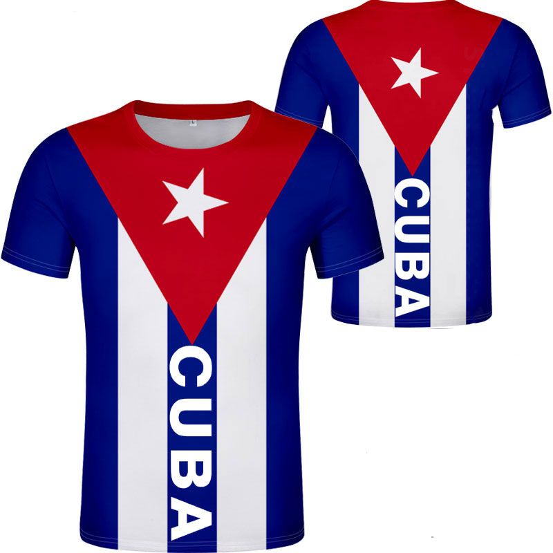 T-shirt cubain à manches court - Summer Clothing In Spanish avis et prix