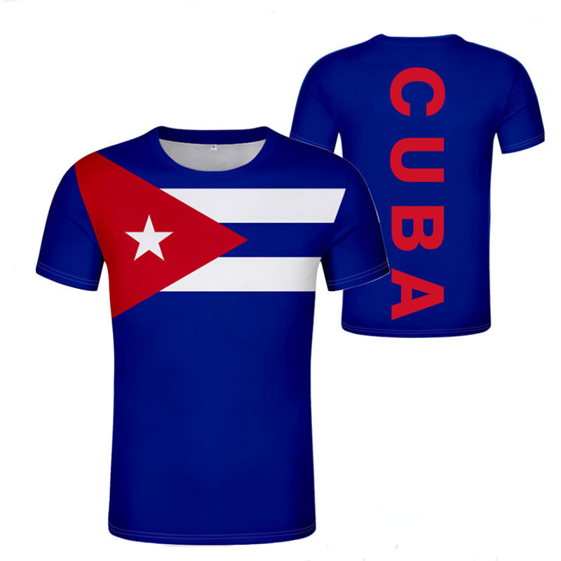 T-shirt cubain à manches court - Summer Clothing In Spanish avis et prix