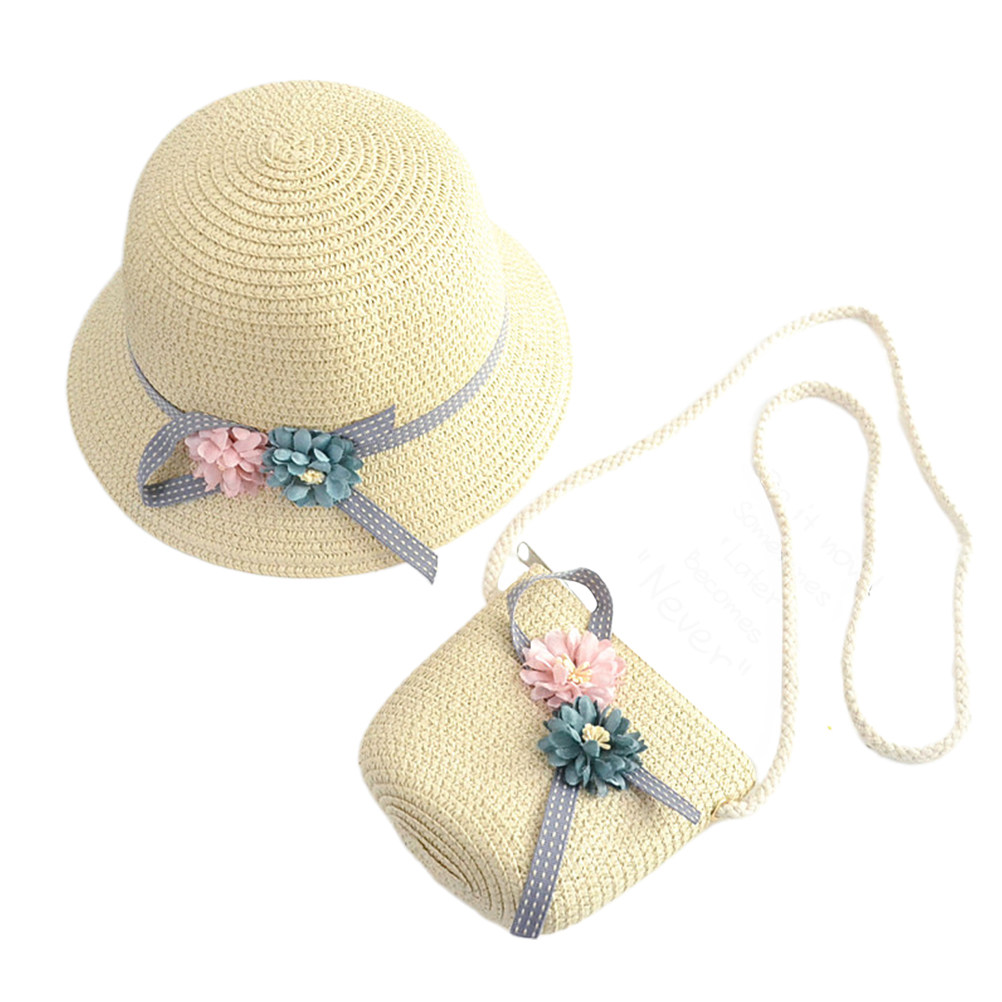 Ensemble de chapeau de paille  - Beach Bag Straw avis et prix