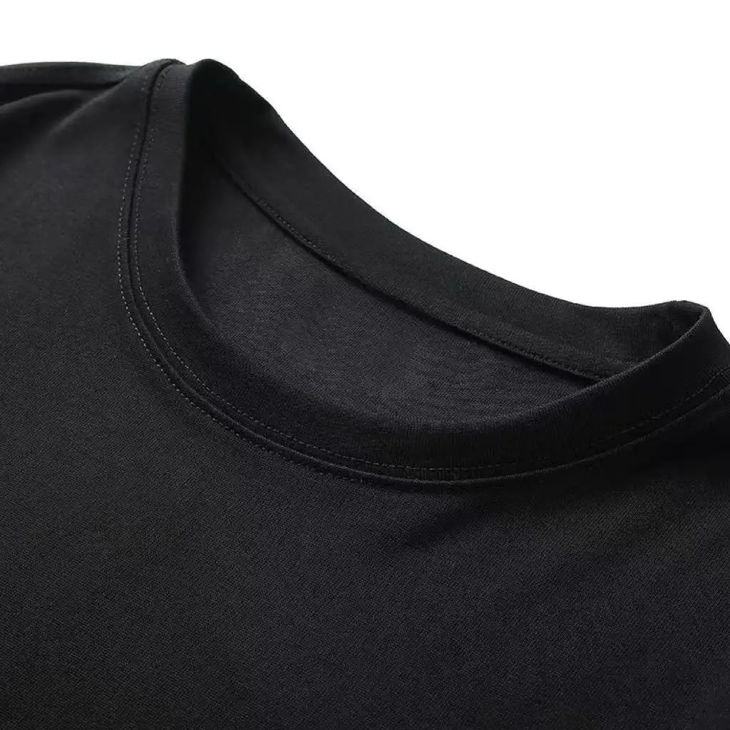T-shirt imprimé en coton pur 1 - Summer Clothing Men 2025 avis et prix